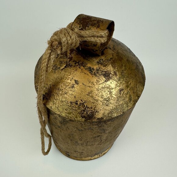 Carfar Handcrafted Giant Vintage Rustic Metal Harmony Cow Bell - LARGE BELL -NEW - Picture 7 of 16